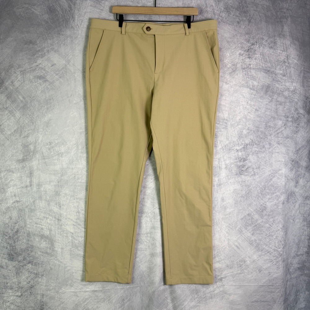 Mizzen+Main‎ Baron Chino Khaki Performance Pants Mens 42x32.5 1BO-2011